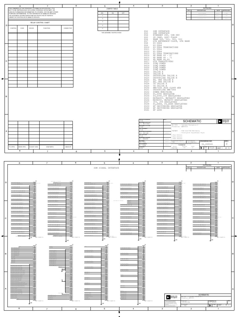 Schematic Revisions Jumper Table PDF Computer Data Computer Networking