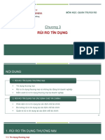 Quan Tri Rui Ro - Slides - Chuong 3-Rui Ro Tin Dung