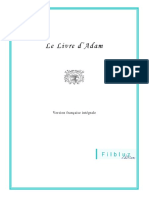 Le Livre D'adam: Version Française Intégrale