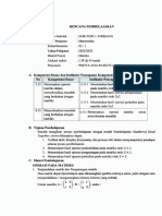 RPP MATEMATIKA