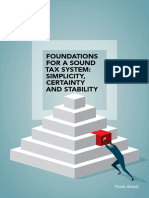 Pi Foundations Tax System