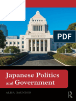 Japanese Politics and Government (Alisa Gaunder)