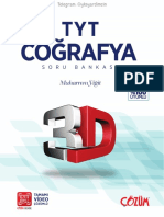 3D Yayınları - TYT Coğrafya - Soru Bankası