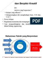 Belajar Dan Berpikir Kreatif