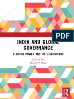 Harsh V. Pant - India and Global Governance_ A Rising Power and Its Discontents-Routledge India (2022)