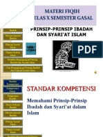 Bab 1 (Prinsip Ibadah Dan Syariat Islam)