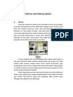 Resume Mineral dan mineralogi