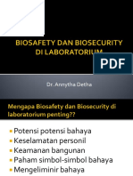 Biosafety Dan Biosekuriti Di Laboratorium 2022