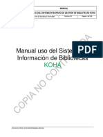 Manual Koha