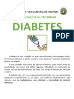 Orientacoes Nutricionais Diabetes Mellitus