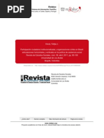 Hevia 2011 participación y organizaciones en Brasil