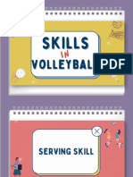 Skills in Volleyball Reister Michelle