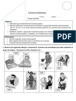 evaluación de matemática Fracciones pdf  (1)