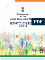 India's Prime Minister Report to the People 2010-2011
