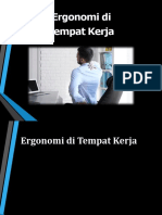 PERTEMUAN 8 9 Ergonomi Di Tempat Kerja