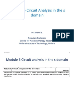 FALLSEM2022-23 BECE203L TH VL2022230102491 Reference Material I 06-09-2022 Module 6 Circuit Analysis in The S Domain