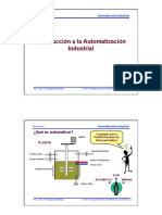 Introducción a la Automatización Industrial