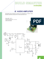 20W Bridge Audio Amplifier