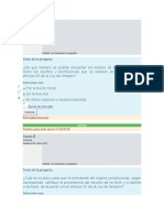 Examen 4 de Diplomado en Juicio de Amparo 2022