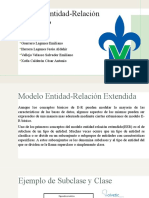 Modelo Entidad-Relacion Extendido