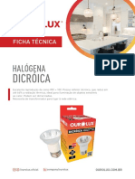 OUROLUX - Ficha - Tecnica - Halogena - Dicroica