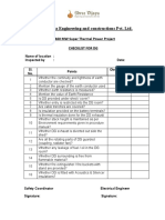 DG Inspection Checklist