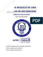 Plan de negocio para empresa de decoración