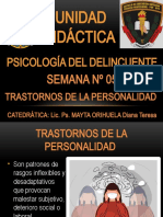 Semana #05 - Trastornos de Personalidad