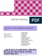 Grupos Sociales