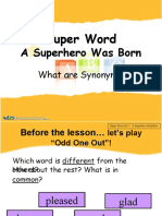 1 A Superhero Was Born