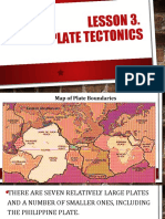 Lesson 3. Plate Tectonics Notes