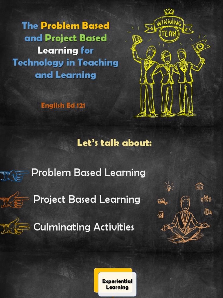 PBL and Experiential Learning in Education | PDF | Project Based ...