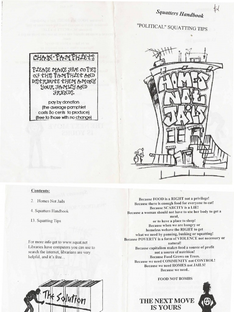 Squatters Handbook | PDF | Foreign Language Studies | Home & Garden