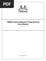 RDMA Aware Programming User Manual