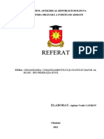 Referat Organizarea Comandamentului Şi Statului Major Al BG - Mc. Din Federaţia Rusă - Catisov V