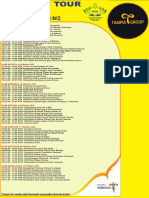 Rundown Jogja (1) - Bromo (T) - Bali (2) Kpi