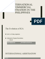 International Commercial Arbitration in The Philippines