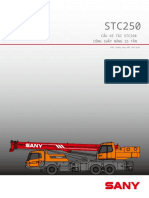 SANY Truck-Crane-Stc250 Tech Sheet