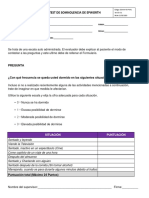 SSOMA-MS-F-041 - Test de Somnolencia de Epworth