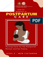 Module IV Postpartum