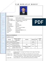 Daftar Riwayat Hidup