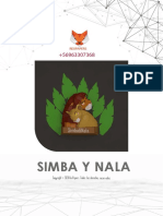 Simba y Nala - Plantillas