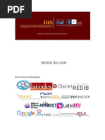 Revista IHS. Antiguos Jesuitas en Iberoamérica Indice General 2013 2020 PDF