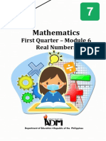 Mathematics7 q1 Mod6 Real-Number V5