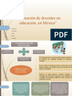 Formación de docentes en México y Brasil