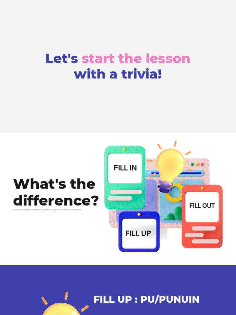 Filling out forms pdf