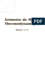 Grimoire Magie Thermo Blanc