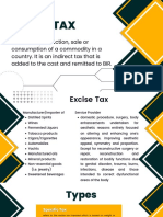 EXCISE TAX