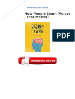 Design For How People Learn Voices That