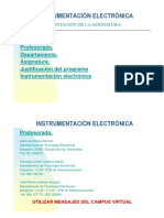0 - Introducción Asignatura Instrumentación Electrónica 22 - 23